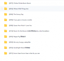 纽约时报推荐10大绘本PDF+MP3+视频
