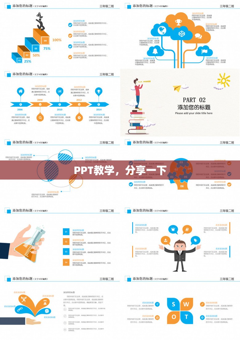 PPT教学，分享一下