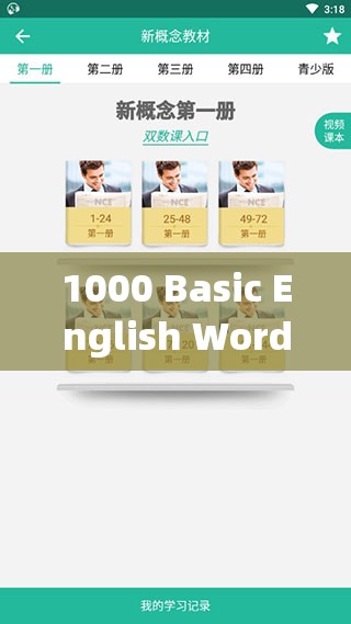 1000 Basic English Words 1-4册PPT配套课件